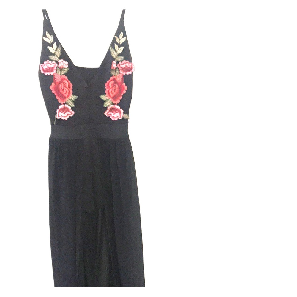 Maxi dress romper